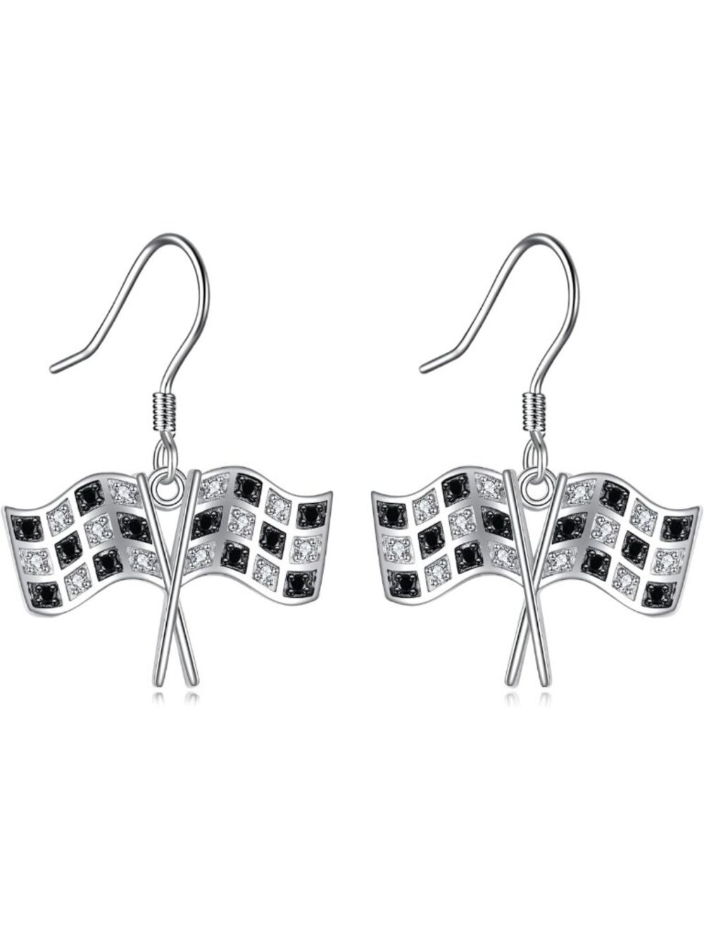 925 Sterling Silver Dream Catcher, Music Note, and Angel Wing Earrings - Unique